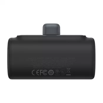 Baseus Compact P10068306113-00 lithium-ion powerbank 5000 mAh zwart