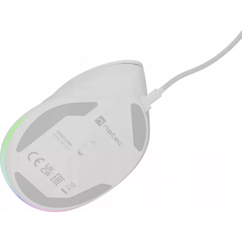 NATEC Crake 2 Pro muis universeel rechtshandigen USB Type-A optisch 12800 DPI