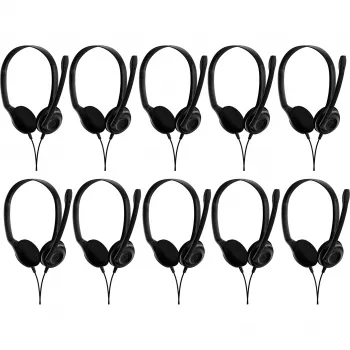 EPOS SENNHEISER EDU 10 HEADSET, 3,5-MM-STECKER VOOR PC, MAC, CHROMEBOOK, TABLET - BUNDEL MET 10 STUKS
