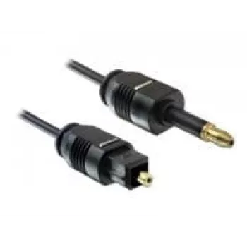 Toslink-audiokabel DeLOCK 82876 2m Mini-TOSLINK zwart