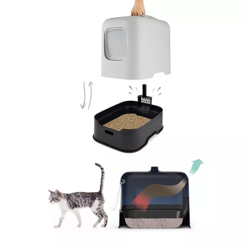 ROTHO Wit - kattenbak