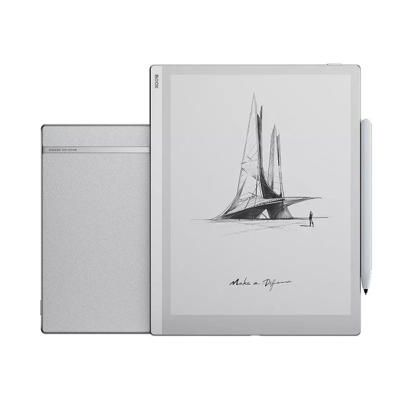 Tablet Onyx BOOX GO 10.3 – 10,3 inch e-ink-tablet, 2480×1860, 4 GB RAM, 64 GB opslag, Android 12, stylus, Wi-Fi 5, Bluetooth 5.0, wit
