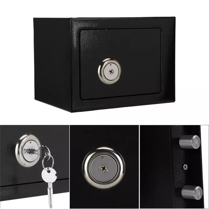 Extralink Home | Home Safe | kantoor, sleutelkluis, veiligheidskluis, zwart, S-404