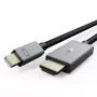 Mini DisplayPort naar HDMI-kabel CABLETIME 1 m, 4K@30Hz, passieve adapterkabel