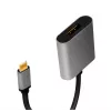 LogiLink CUA0102 USB 3.2 Gen1 Type-C naar DisplayPort kabel 0,15 m zwart