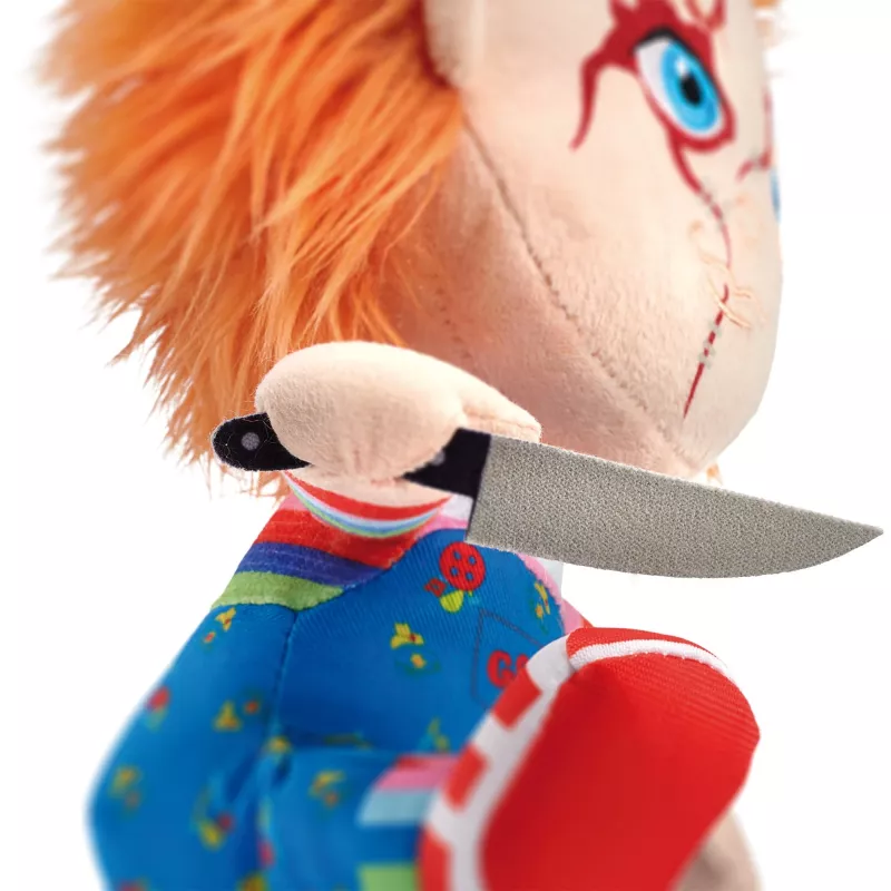 Knuffeldier pluche Chucky van Schmidt Spiele, model 42840, zacht stoffen karakter speelgoed