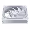 120mm PWM ARGB-koelventilator Jonsbo ZA-120 wit — model ZA-120W, PWM-regeling, ARGB-verlichting
