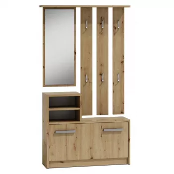 Bovenkast voor de entree GAR ARTISAN — eikenlook, 1 draaideur