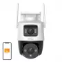 Imou Cruiser Dual turret IP-beveiligingscamera buiten 2304 x 1296 pixel plafondmontage