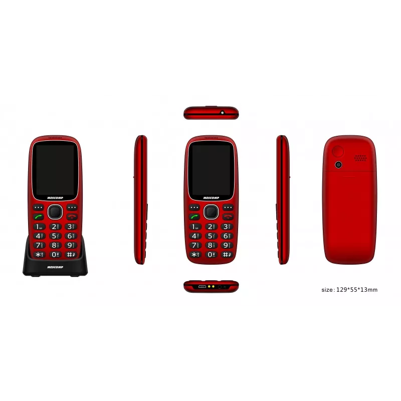 Mobiele telefoon Mescomp MT-166 Edgar Elegante 4