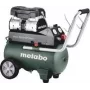 Metabo Basic 220-24 OF Silent luchtcompressor — 24 L tank, olievrij, model 601593000