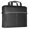 Laptoptas DEFENDER Lite 39,6 cm (15,6 inch) zwart/grijs, polyester, rits, draaggreep, afneembare schouderriem