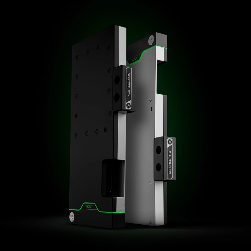 EK-Quantum Vector² FTW3 RTX 3080/90 backplate, zilver