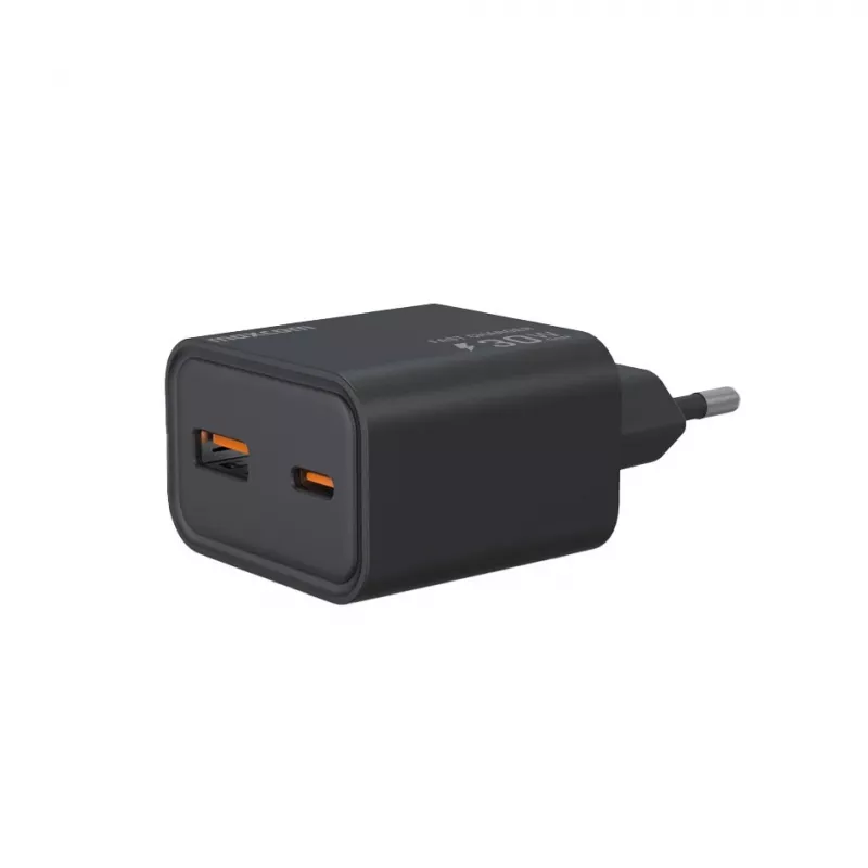 Voeding USB A+C 30W EU
