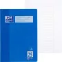 Oxford 100050311 schoolschrift, A4, 16 vellen, gelijnd, 90 g/m², blauw