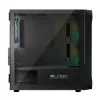 Computerbehuizing Logic Concept Portos Mini ARGB Micro ATX zwart