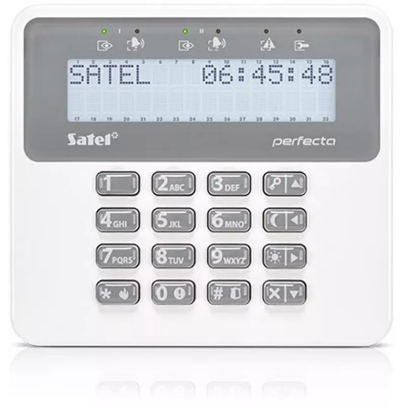 Satel PRF-LCD-WRL smart home centrale bediening accessoire