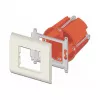 Modulehouder DeLOCK Easy 45 80x80 mm wit