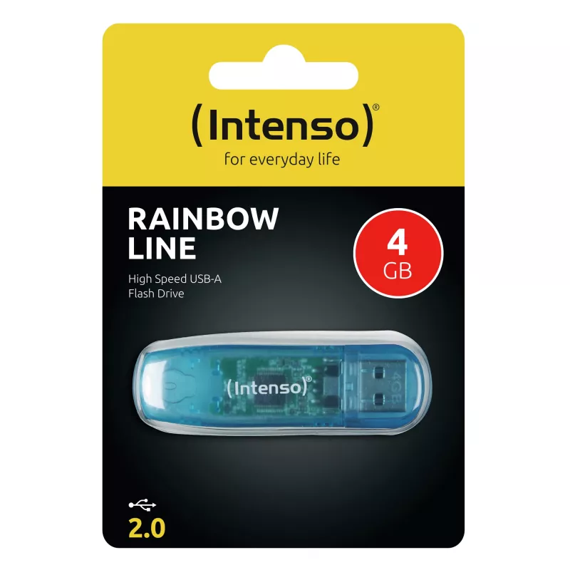 USB-stick Intenso 4 GB USB Type-A 2.0 blauw