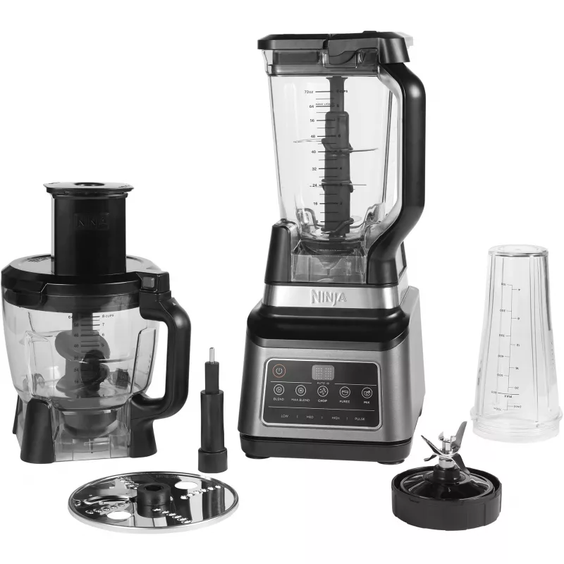 SharkNinja Ninja BN800 - 1,8 L - zwart - zilver - 0,7 L - 2,1 L -...
