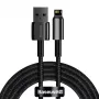 Baseus CALWJ-A01 Lightning-kabel 2 m zwart 2,4 A
