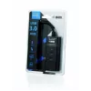 USB 3.2 Gen 1 Type-A 4-poorts hub IBOX IUH3FB, 5000 Mbit/s, zwart, 0,5 m kabel