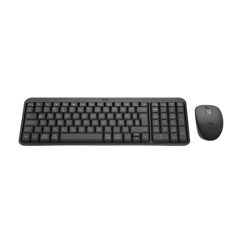 Draadloze toetsenbord-muisset Logitech MK250 Compact