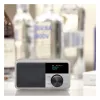 Tafelradio Sangean DDR-7 Glacier Silver met digitale tuner en Bluetooth