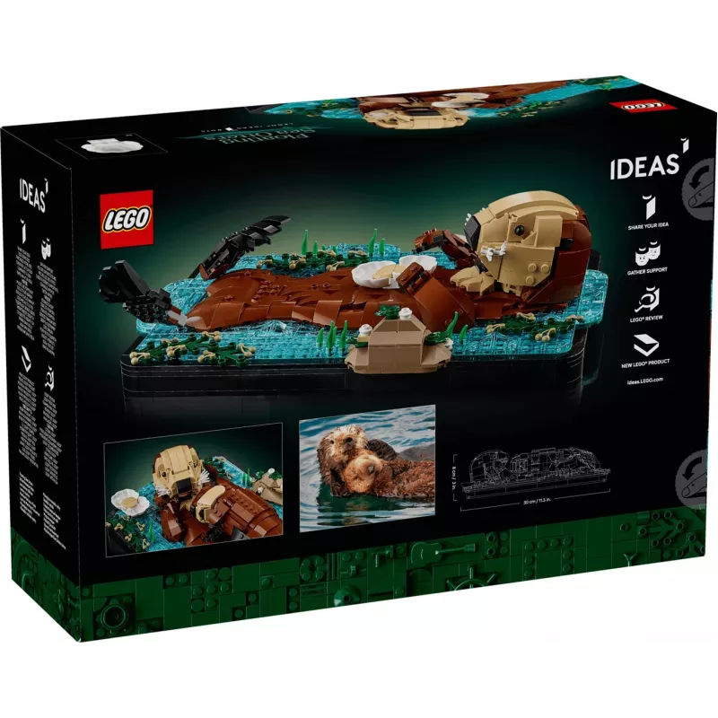 LEGO IDEAS 21366 Drijvende zeeotter