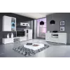 Cama sideboard SAMBA wit/wit glanzend