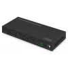 DIGITUS DS-55358 HDMI-videowandcontroller, 4 beeldschermen, 4K/30Hz-uitgang, 4K/60Hz-ingang via HDMI 2.0 / USB-C (DP 1.2a), RS232, afstandsbediening, zwart