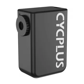 Elektrische minipomp Wahoo AS2 van Cycplus – draagbare bandenpomp, compacte fietspomp