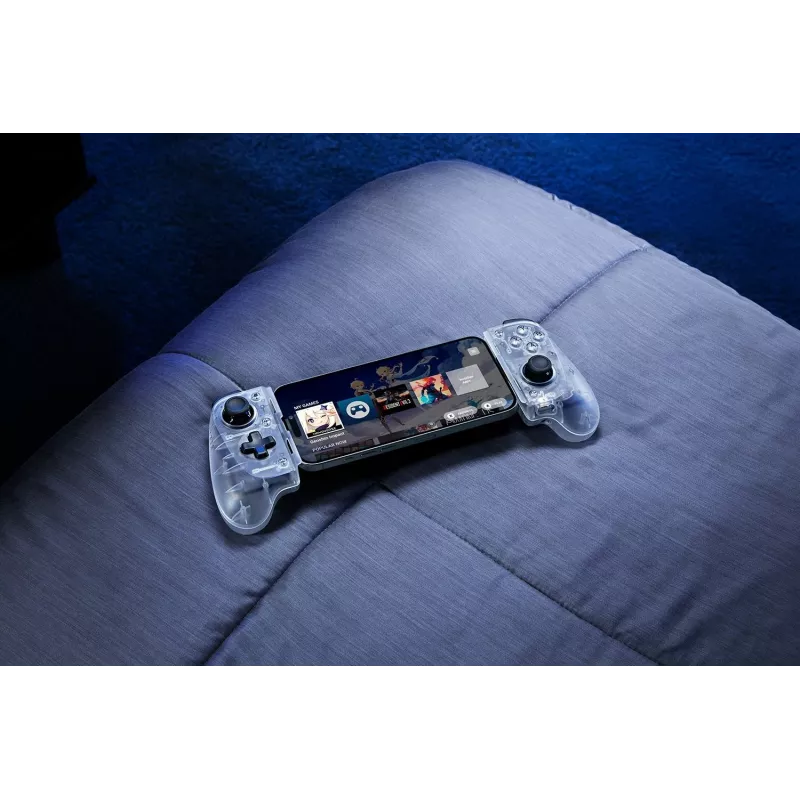 Razer Kishi V3 - Phantom White Ed. USB-gamepad analoog Android, iOS