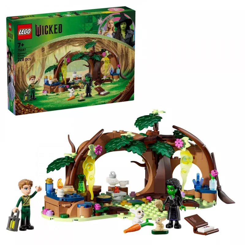 LEGO-set Elphaban Hideout 75687 – speelset met 3 minifiguren