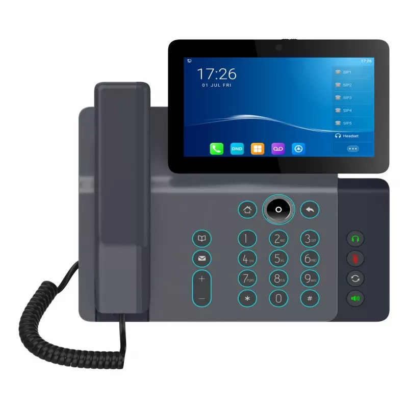 Fanvil V67 IP-telefoon zwart 20 lijnen LCD Wi-Fi