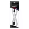 ATX 4-pins verlengkabel CableMod Pro ModMesh 45 cm wit (CM-PCAB-4ATX-N45KW-2PW-R)