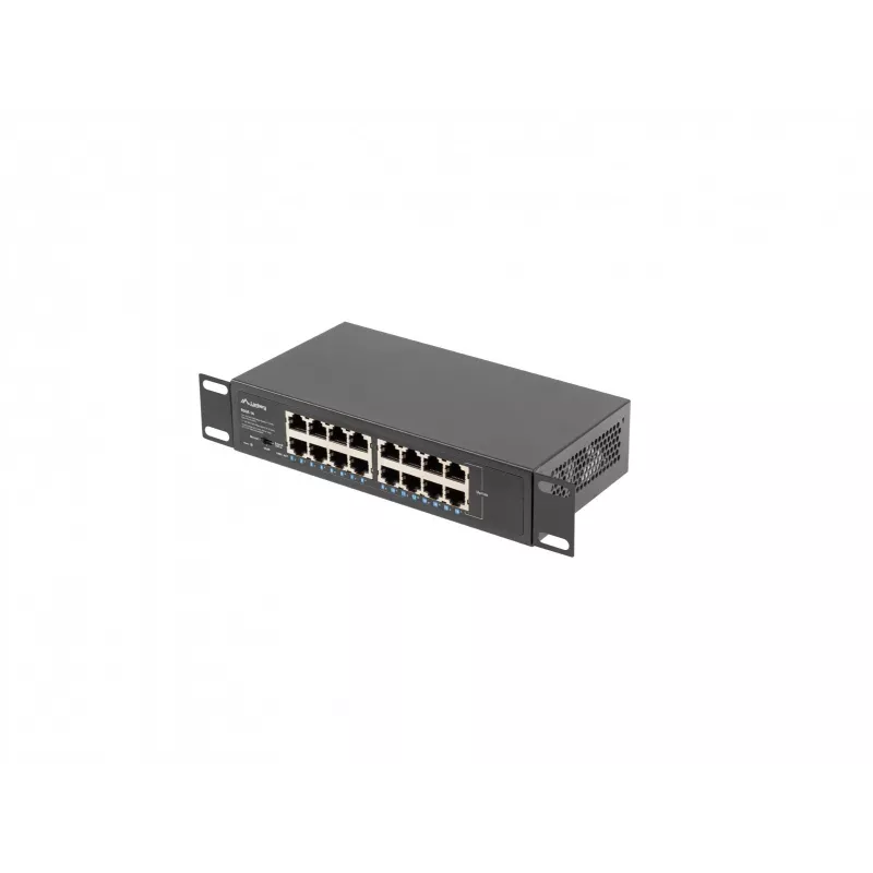 Lanberg Switch RSGE-16 Rack 10/19 (16-poorts 1Gb)