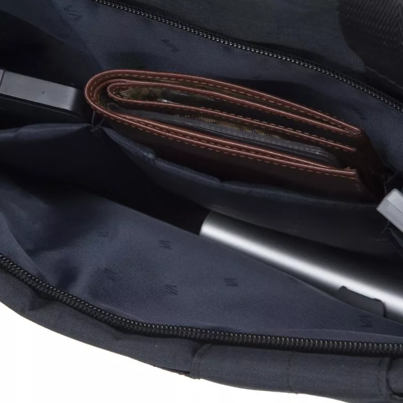 Schoudertas Rivacase Biscayne 39,6 cm (15,6 inch) zwart