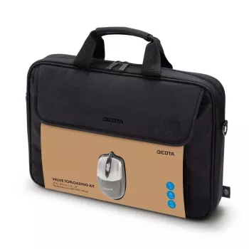 Toploader-tas DICOTA D30805-RPET 40,6 cm 16 inch zwart