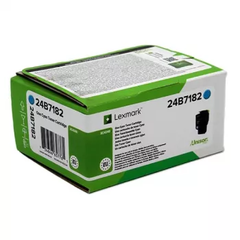 Lexmark - cyaan - origineel - tonerpatroon