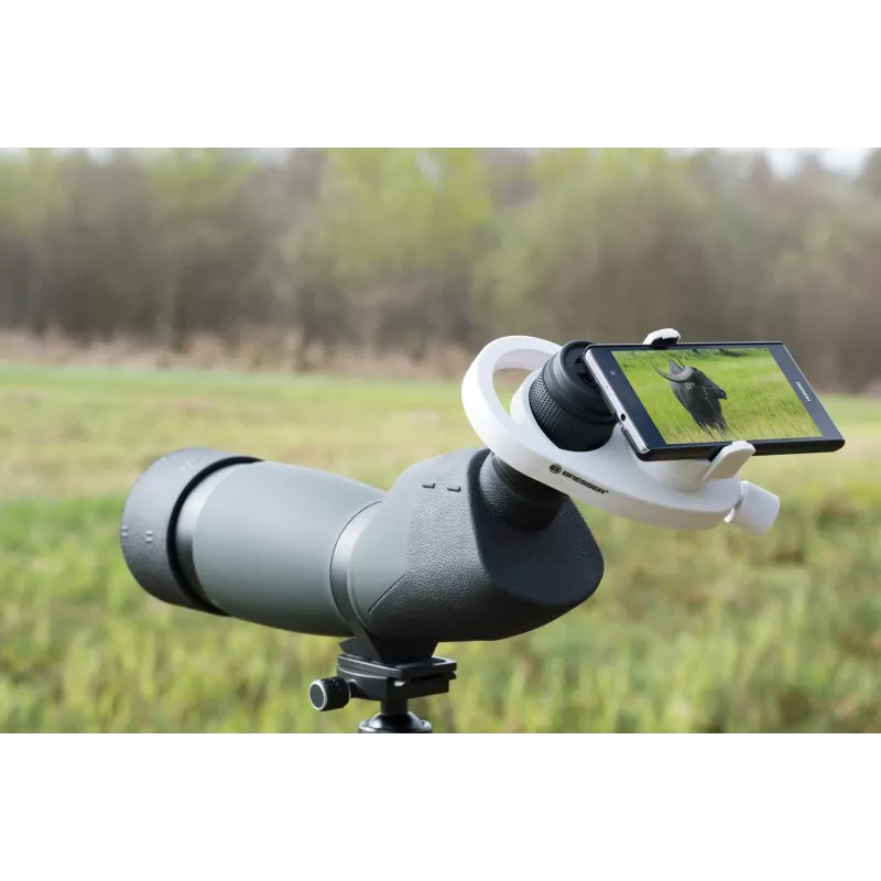 Bresser Optics 4914911 houder mobiele telefoon/smartphone wit