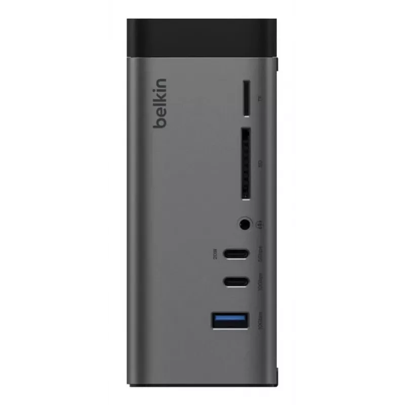 Belkin Connect USB Type-C hub 10000 Mbit/s grijs