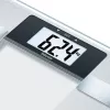 Beurer BG 13 Square grijs, transparant elektronische personenweegschaal