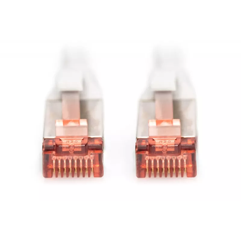 Netwerkkabel Digitus CAT 6 S/FTP RJ-45 30m grijs