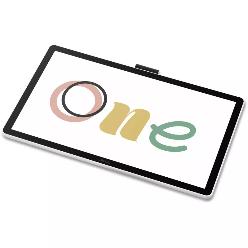 Wacom One digitizer 14-inch lcd-display met responsieve touch-technologie, 4096 drukniveaus