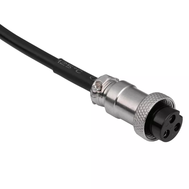 Akyga AK-EV-23 oplader voor e-bikes / e-scooters met 72V Li-Ion-accu (20S), 84 V, 2 A, GX16 12 mm bus, 1,2 m