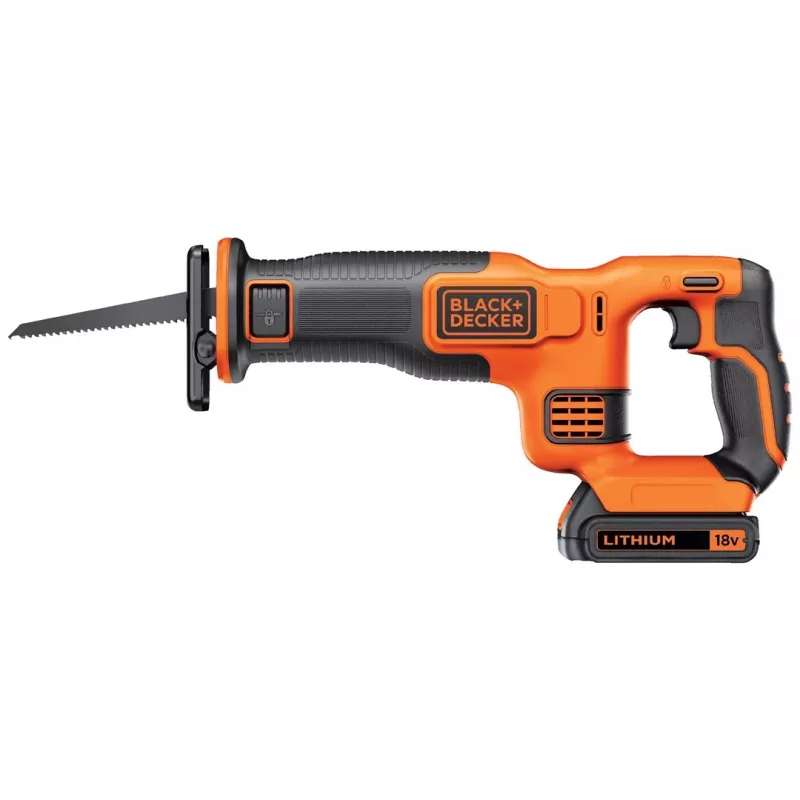 Black & Decker BDCR18-QW reciprozaag zwart, oranje