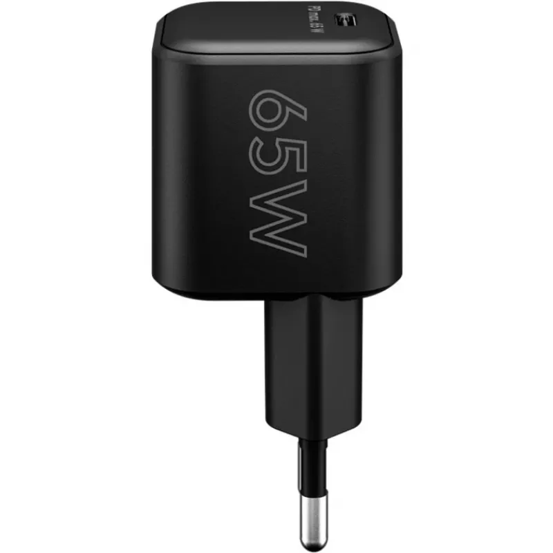 USB-C-oplaadset GOOBAY 74774 – 65 W oplader met 1 m textiele USB-C-kabel