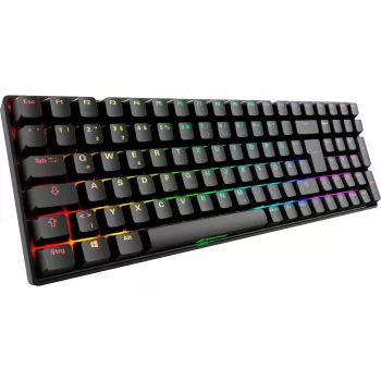 Sharkoon Skiller SGK50 S2 zwart DE-layout Gateron Yellow toetsenbord
