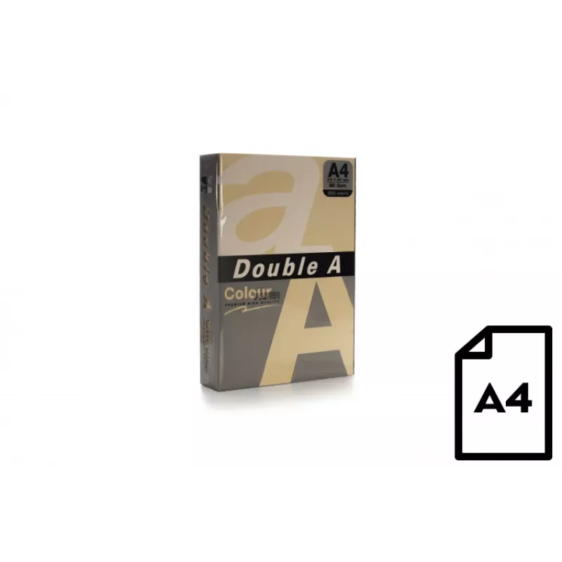 Kleurpapier Double A, 80 g, A4, 500 vel, Old Rose